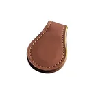 2022 New Style Minimalist Concise Cheap Portable Cowhide Customizable Logo Smart Magnetic Money Clip