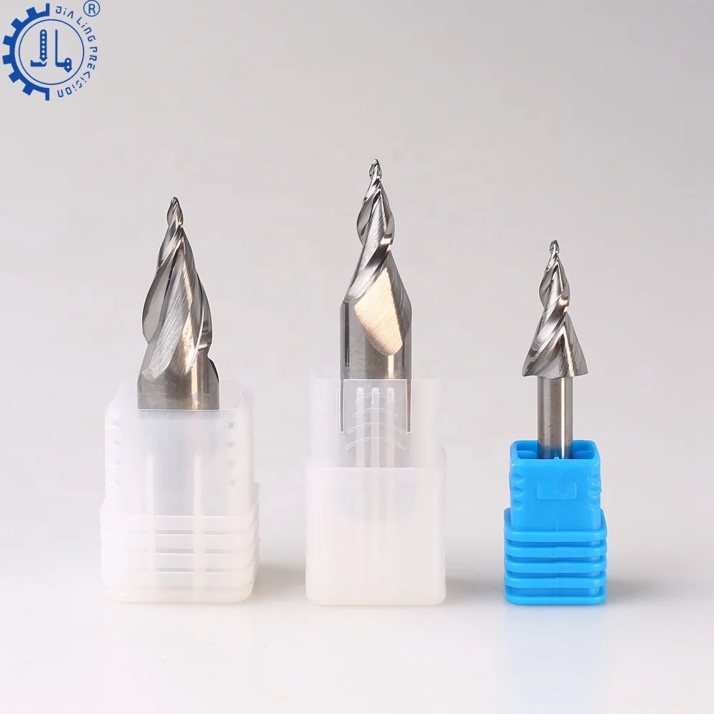 12mm SHK Two Flutes Spiral CNC Mini Channel Letters Cutter Tool Luminous Word Processing Engraving Tools with ODM & OEM Support 6