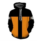 Sweatshirts OEM ODM Custom Halloween Sublimation Men's Hoodies Sweatshirts 3D Printing Cosplay Anime Hoodie Clothing