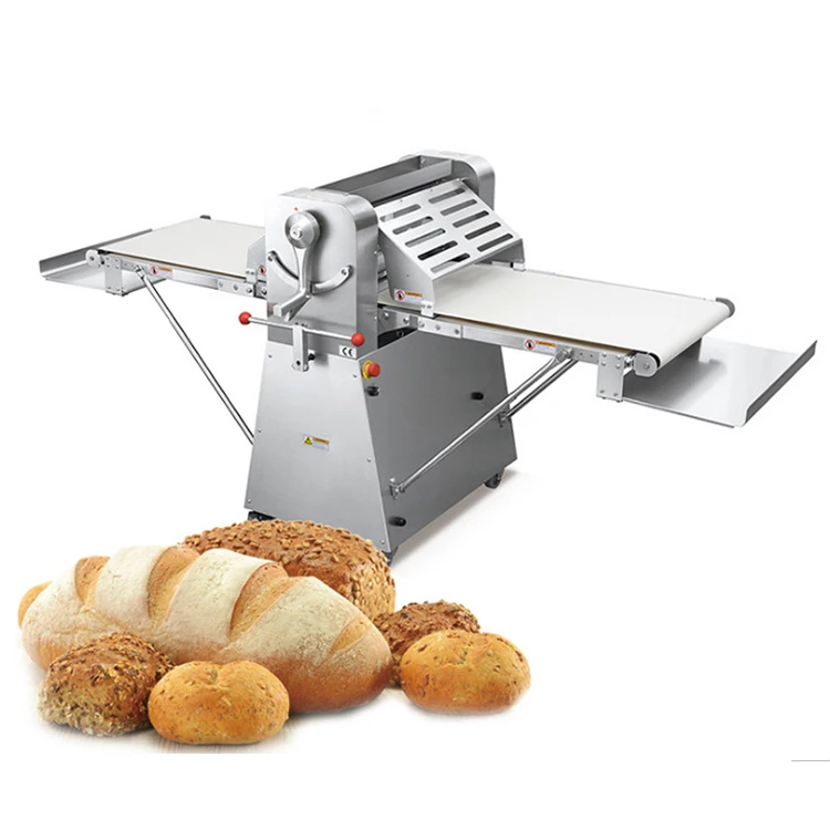 Commercial 220V Baking Dough Sheeter Dough Roller Crisp for Pastry Pizza  Cookie