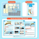Electric Train Toy DIY Electric Train Learning Wooden Puzzle Toy