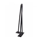 Table Legs Set 8" Set Of 4 Copper Hairpin Legs For Coffee Tables End Tables