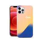 Phone Cover OEM Customized Mobile Phone Cases Gradient Color Shockproof TPU Protection Phone Cover For Iphone12