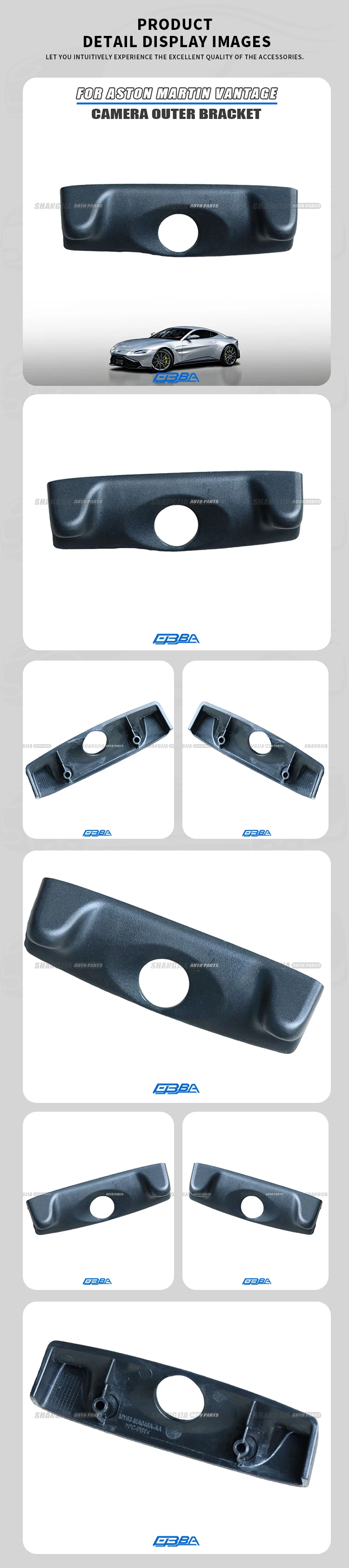 Plastic Front Camera Outside Housing Bracket For Aston Martin Vantage4.0 Coupe Roadster Car Parts Camera Housing MY63MA046AAA supplier