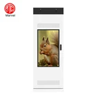 Tv Outdoor Digital Signage Kiosk Outdoor Waterproof 55 Inch Tv Cabinet Floor Stand Digital Signage Kiosk