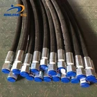 Price Hydraulic Hose Low Price Pressure Heat Resistant Flexible Bendable Hydraulic Rubber Hose For Industrial