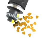 Decoration Bobo Balloon Party Decoration Heart-shaped Gold Glitter Aluminum Foil Confetti