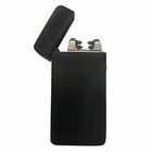 Waterproof Smart Windproof Rechargeable Double Outdoor Electric USB Lighters