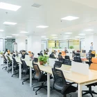 Panel Light Indoor Office Anti Glare Suspend Recessed Mounted Square 36W Ceiling Led Panel Lamp
