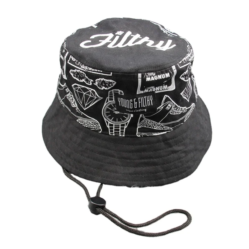 custom mens bucket hat