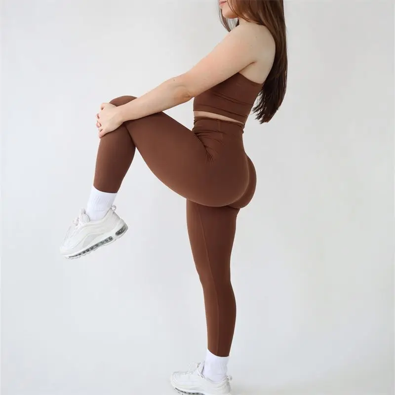 ECBC Athletic Active Spandex Booty Lift Premium Tummy Control Fitness Highwaist Running Sports Gym Yoga Leggings For Women