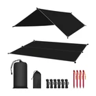 Ripstop Nylon Tent Ultralight Ripstop Nylon Tarp Tent Include Stakes Ropes For Hammock Shelter