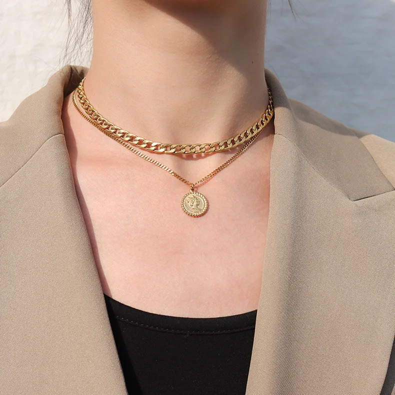 18k Gold Plated Design Unique Cuban 