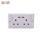 Wall Switch Electric Wall Switch Socket BX-WS007 Universal Electric Wall Switch Socket Power Wall Socket With Usb