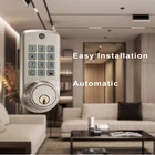 Door Lock Quality Door Locks Smart Digital Code Keypad Door Lock With Deadbolt