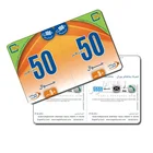 Scratch Card Customized Scratch Card CT-051 Wholesales Customized Full Color Paper Multi-PIN Scratch Off Card