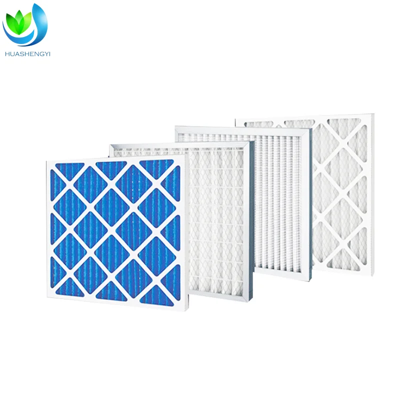 Walson Air Purifier Filters 24x24x2 Paper Frame HVAC Air Conditioning Bag New Condition Pocket Filter for Ventilation System supplier