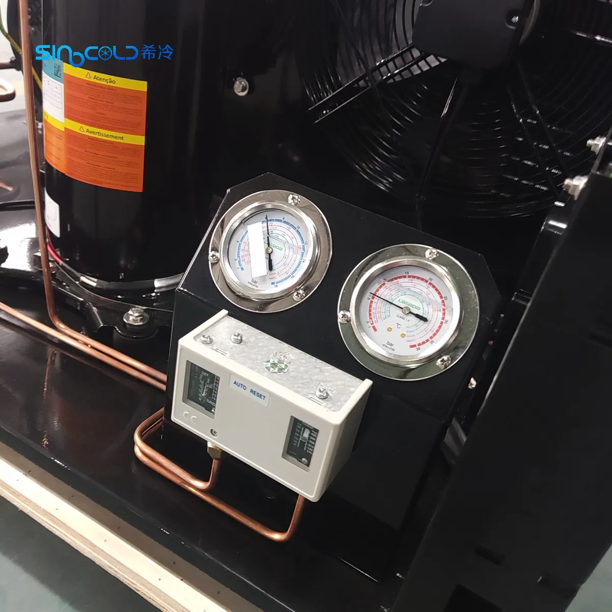 Condensing Unit, 2-10HP, SCYHF06, 5HP, YM86E7G-100 - detail 16