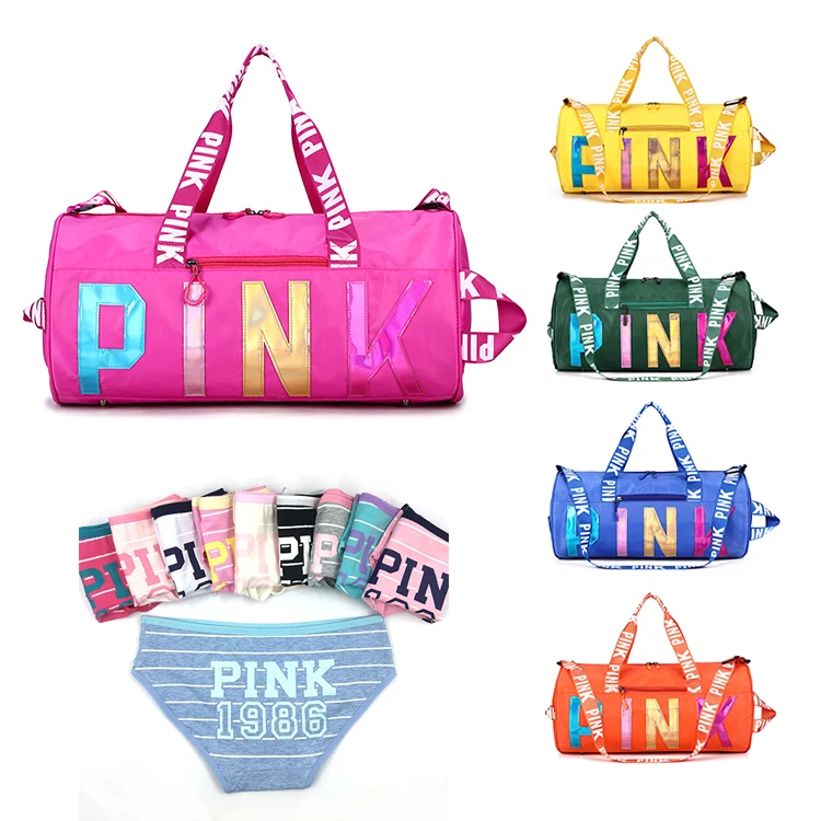 Wholesale Waterproof Women Luggage Travel Bag Gym Overnight Duffle Bag  Travelling Sports Pink Duffel Bag And Underwear Set - Buy Wholesale Pink  Duffle Bags,Pink Duffle Bags,Spend The Night Bags Product on Alibaba.com