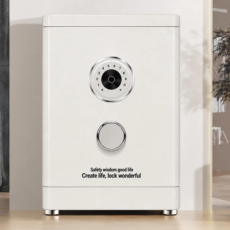 f1 600 ceqsafe electronic digital lock master key fingerprint yuta white home bank office deposit safe box-4