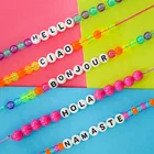 Beads Alphabet Beads For Glass Seed Beads Alphabet Letter Beads For Jewelry Making DIY Set Kit