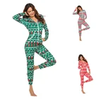 Adult Onesie 2021 New Arrival Christmas Adult Pajamas Jumpsuits Custom Print Winter Rayon Onesie For Women