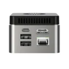 Power Pc Blue Ultra Small Size Low Power Micro Desktop Computer LPDDR4 8GB Super Mini PC Windows10 With RJ45