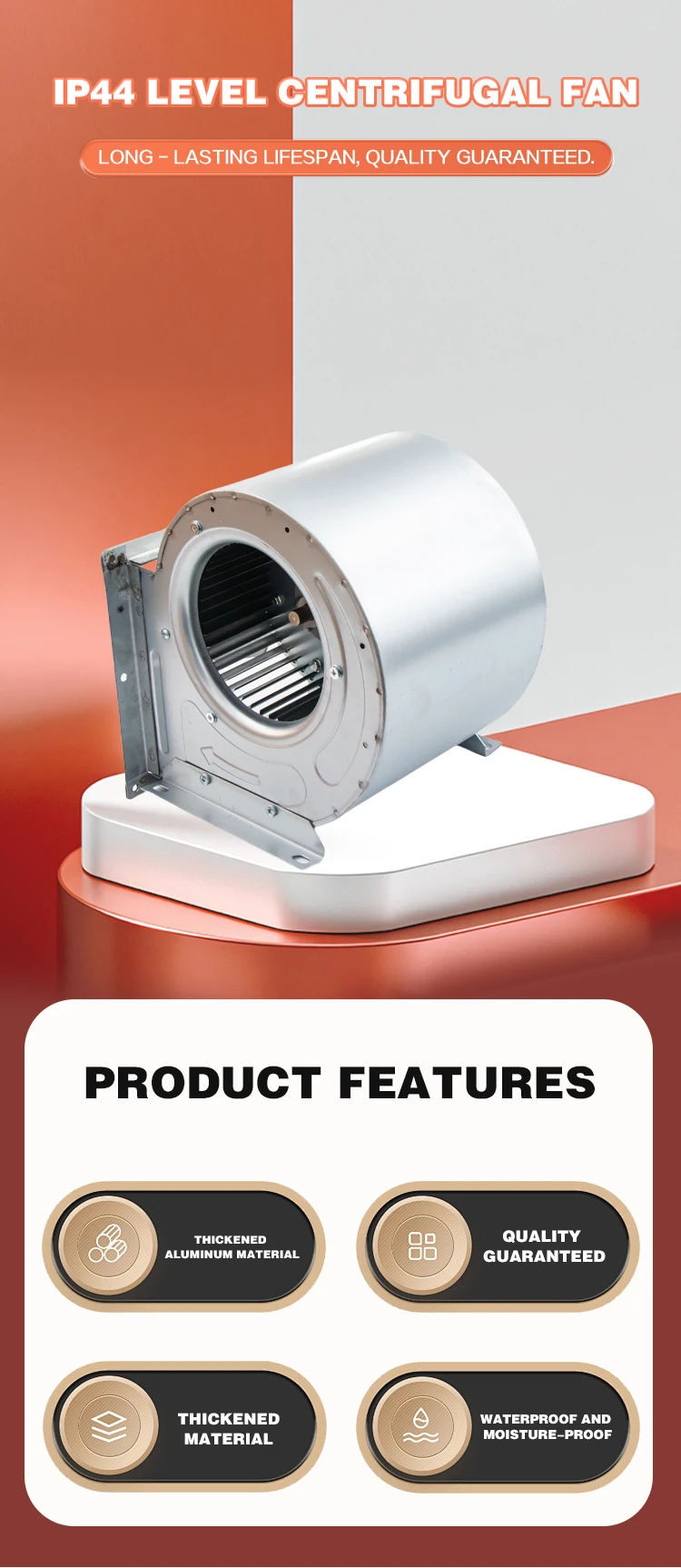 Centrifugal Fans, 7-7, 110v, 220V, 200W - detail 2