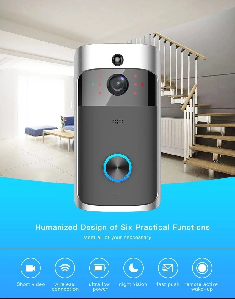 Dingdong Ring Bell Video Camera Smart Wifi Door bell wifi video doorbell