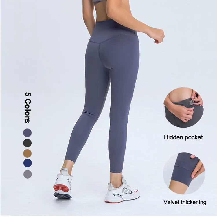 Pocket Yoga Leggings Stretch Gym Workout
