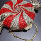 Crystal Sugar Candy Crystal Purses Clutch Bag Rhinestone Wholesale Crystal Clutch Bags Crystal Evening Bag