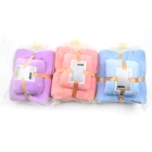 Gift Towel Set Wholesale Custom Coral Fleece Gift Box Towel Bath Towel Set Gift Towel Set Of 2