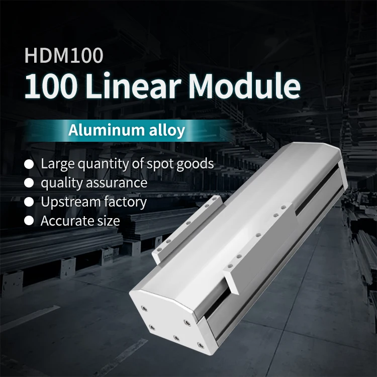 100 Semi Enclosed Linear Module XYZ Three-axis High-precision High-speed Slider Slide Table Automated Robotic Arm factory