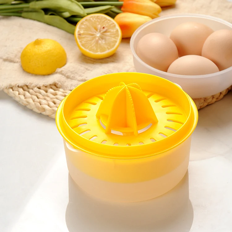 Portable Manual Lemon & Orange Juicer Classic Design Eco-Friendly Kitchen Fruit Accessories Metal & PP Handle for Outdoor Use
