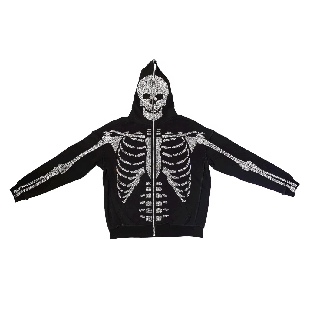 sparkly skeleton jacket