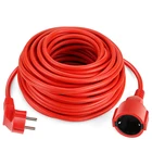 Extension Cable DNT Norwegian Flexible Durable Low MOQ Extension Cord 50FT VDE CE Listed Power Cable Eu Plug