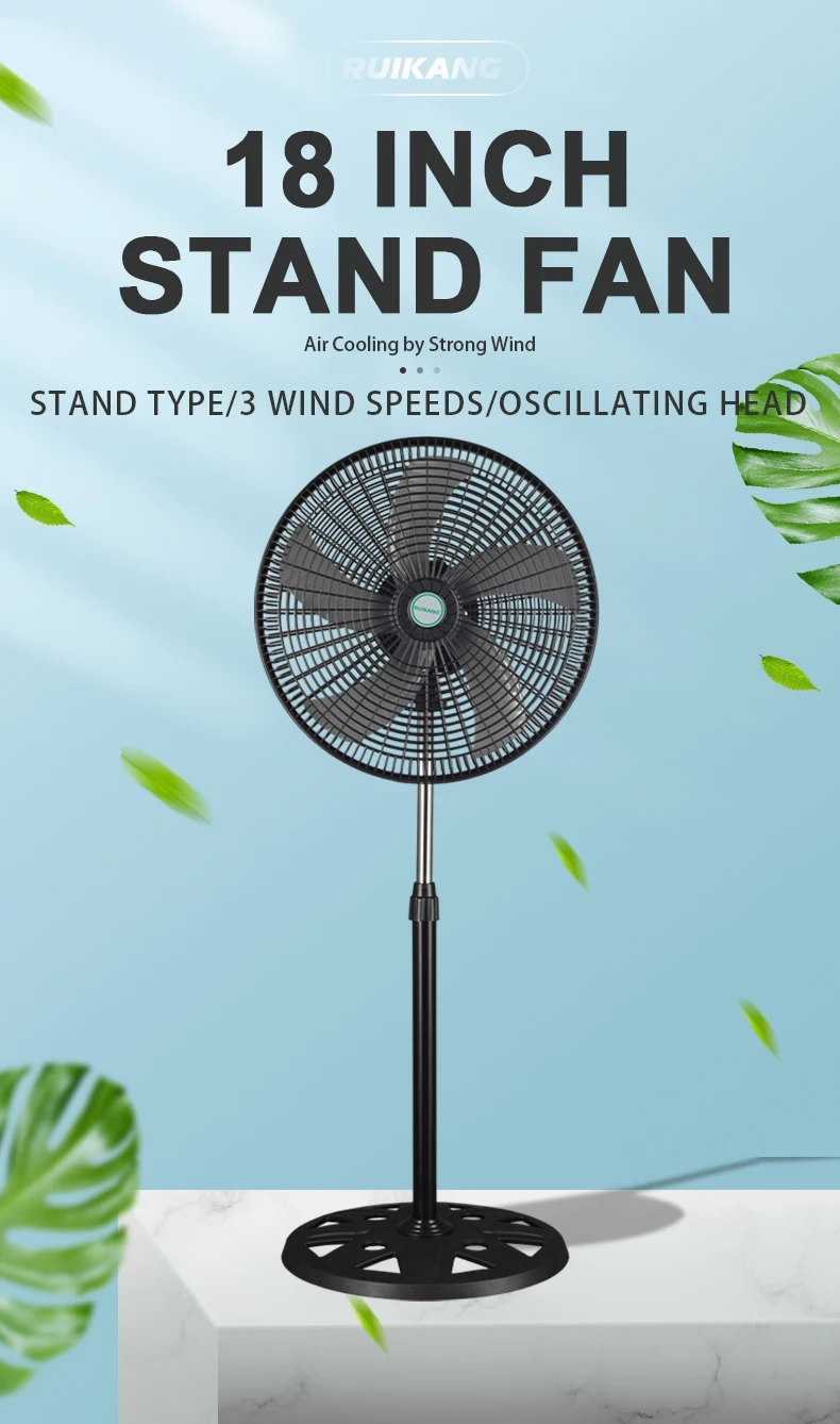 Standing Fan, Plastic, 55W - detail 4