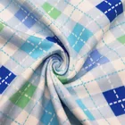 Organic Fabric Flannel Cotton Fabric Yarn Count 145gsm Fancy Designs 100 Organic Cotton Flannel Garment Prints Fabric