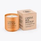 Custom Luxury Candle Jar Gift Box Packaging