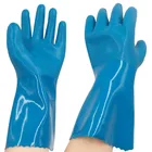 Pvc Gloves Pvc Gloves Manufacturer PVC Thick Coated Sandy Finish Palm Gloves EN388 4121