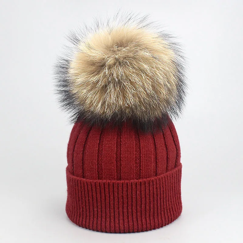 toque with big pom pom