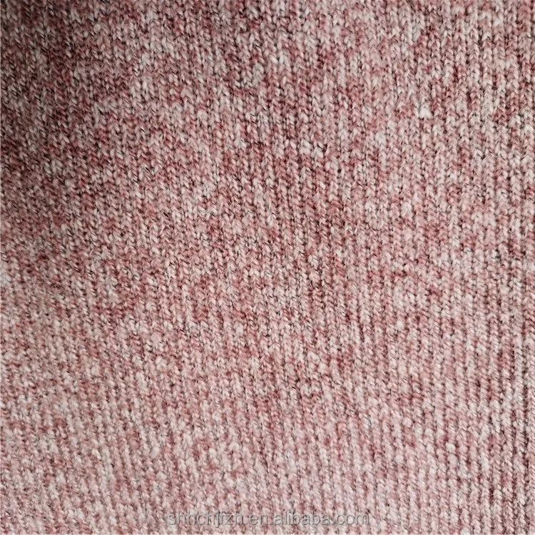 Hacci棉人造丝涤纶毛衣面料