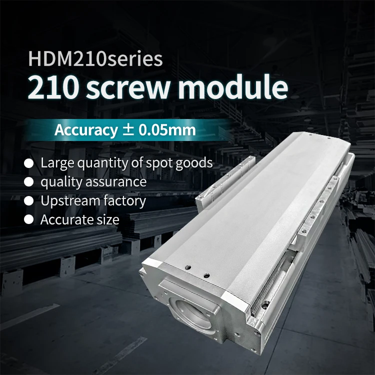210 Profile Precision Screw Slide Module Cross Worktable Cantilever Robotic Arm Linear Module Customization factory
