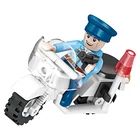COCO Police Mobile Command System With Light Music Box 401pcs Building Block