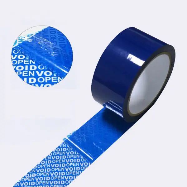 BSCI ISO9001 Certified Factory Supply LOW MOQ 48mmx50m Anti Counterfeiting Tamper Proof  Void Tape Manufacturer