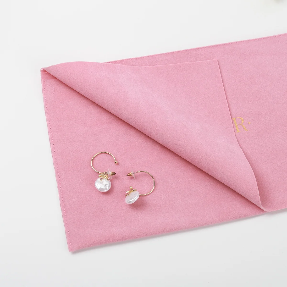 Luxury Thick Velvet Flap Packing Bag Large Velvet Envelope Jewelry Dust Cloth Pouch