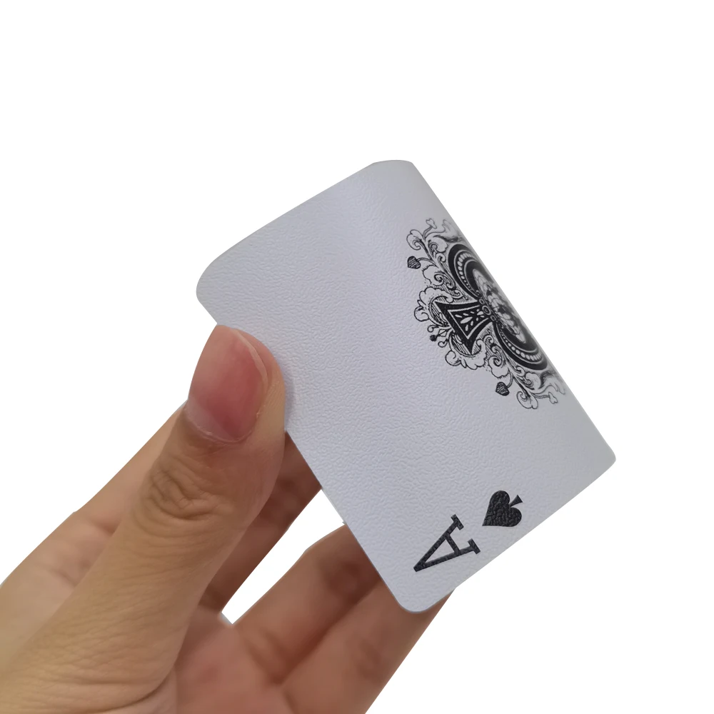 Durable Fancy Poker 54 pcs 1deck  Waterproof PVC Plastic Magic Playing Card Set