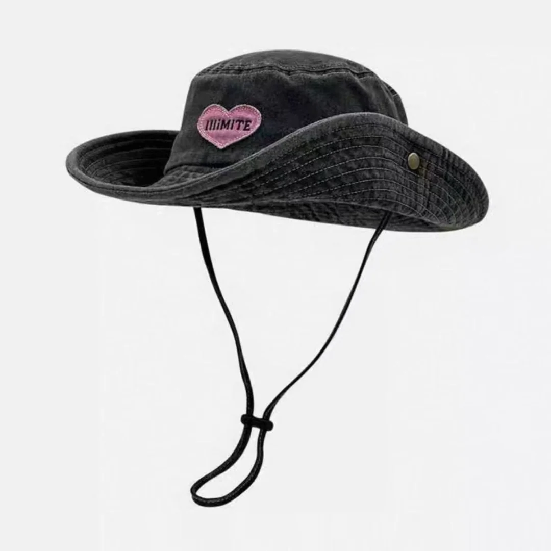 Artistic Bucket Hat Classic Versatile Comfortable Breathable Sun Shade Daily Outings Fashion Style