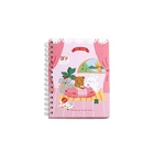 Coil Spiral Coil Notebook Spiral 4 Small Fresh Creative Notebook Travel Diary Color Inner Pages