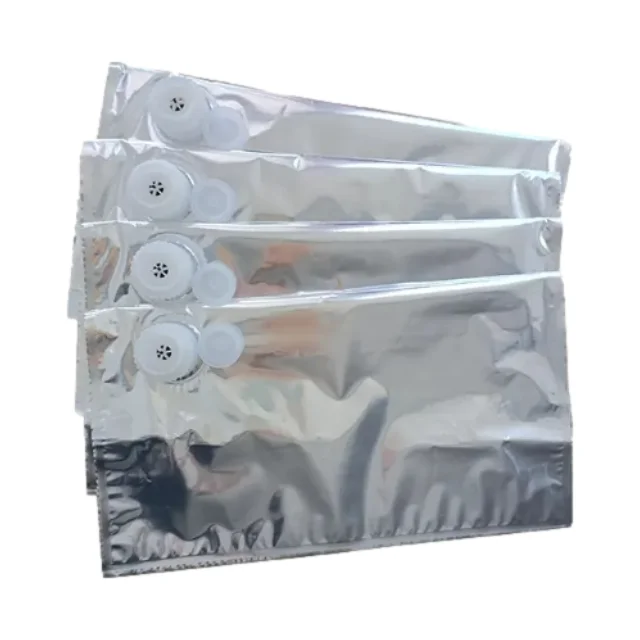 Custom Plastic Packaging Aseptic Bib Bag In Box Dispenser L L L L